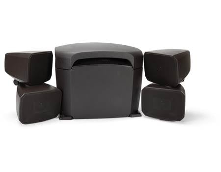 Klipsch Courtyard 4.1 landscape speaker system with four