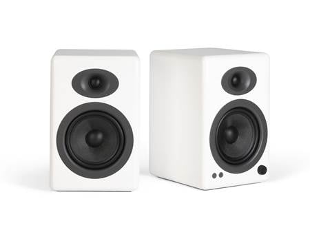 Audioengine A5+ Wireless (High Gloss White) Powered stereo