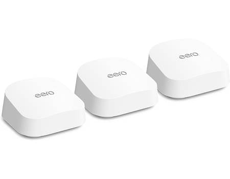 eero 7 (3-pack) Dual-band mesh Wi-Fi 7 system with 3 modules