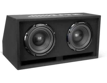 Alpine W-DB10V Vented subwoofer enclosure with two 10