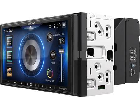 Alpine iLX-W670-M and 4-channel Amp Package Includes iLX-W670-M
