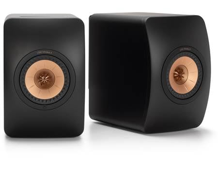 スピーカー・ウーファー KEF LS50 WIRELESS II CARBON BLACK KEF LS50 Wireless II (Carbon Black) Powered stereo speakers with