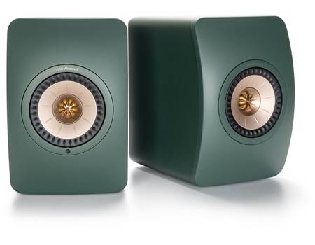 KEF LS50 Wireless II (Moss Green) Powered stereo speakers with Wi