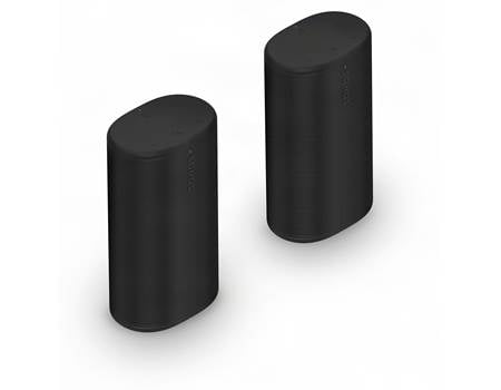 Sonos Era 100 SL 2-pack (Black) Two wireless powered speakers with