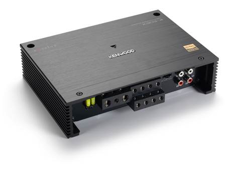 Kenwood Excelon X303-4 4-channel car amplifier — 50 watts RMS x 4