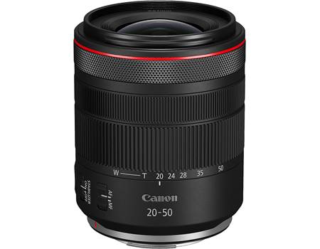 Canon RF 20-50mm f/4 L IS USM PZ Compact ultra-wide-to-standard