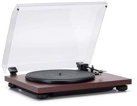 TEAC TN-280BT-A3 (Black) Manual belt-drive turntable with built-in