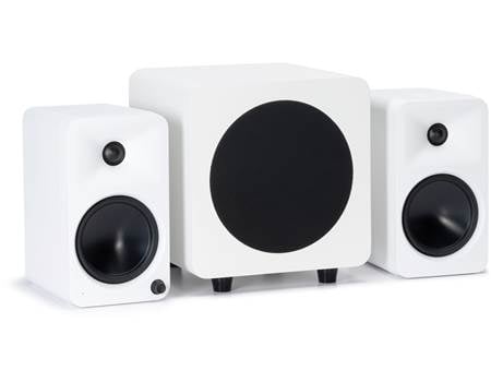 Kanto Ora4/Sub6 Bundle (Matte White) Powered stereo speakers with