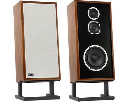 KLH Model Four (English Walnut) Pair of vintage-styled speakers