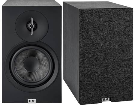 ELAC Debut 3.0 DB63 (Black) Bookshelf speakers (Black) at Crutchfield
