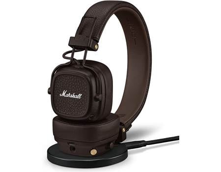 Marshall MAJOR V ワイヤレスヘッドフォン Marshall Major V (Brown) Wireless on-ear Bluetooth® headphones