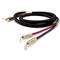 McIntosh CS3M speaker wire with spade connectors
