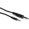 HOSA 3.5 mm TRS to 1/4 in TRS, 3 ft