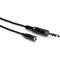 HOSA 3.5 mm TRS to 1/4 in TRS, 25 ft