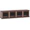 Salamander Designs Synergy 247 Quad Width Walnut with