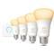 Philips Hue White Ambiance Starter Kit- 4 Bulbs and Bridge