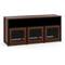 Salamander Designs Synergy 339 Walnut with Black Posts