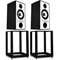 Mission M770BK matching pair with stands
