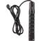Sanus SA-PS80-B1 Surge Power Strip with Rotating Outlets
