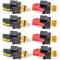 Speaker Snap Keystone Binding Posts 4 Pairs / 8 Pieces