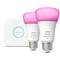 Philips Hue 2 Pack RGB Bulbs with Hub