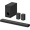 Sony HTA3000 soundbar, SASW3 sub, and SARS3S surrounds
