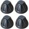 Pangea Audio Mega Large Sorbothane Isolation Feet