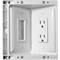 On-Q In-Wall Connection Box with 15A Receptacle