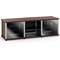 Salamander Designs Synergy 233 - Dark Walnut Black Glass