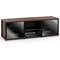 Salamander Designs Synergy 233 - Dark Walnut Black Glass