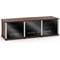 Salamander Designs Synergy 237- Dark Walnut / Black Glass