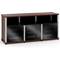 Salamander Designs Synergy 339- Dark Walnut / Black Glass