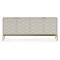 BDI Ripple Credenza Stone and Brushed Brass