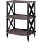Pangea Audio Vulcan Two Tier LP Storage Rack Espresso