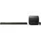 KEF XIO 5.1.2 Soundbar, KC62B sub, KEF KW2 RX SubReceiver
