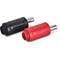 DS18 PI0/4, 0/1-Ga to 4-Ga Input Reducer, Black and Red