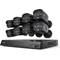 Reolink 16ch POE Surveillance System with 8 Bullet Cameras