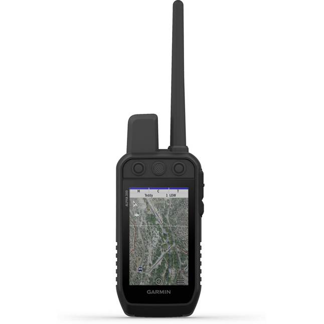 Garmin Alpha 200 handheld GPS tracker and trainer for sporting dogs