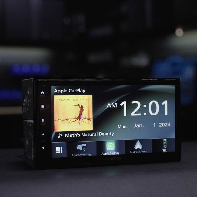 Kenwood DMX40S Digital multimedia receiver at Crutchfield