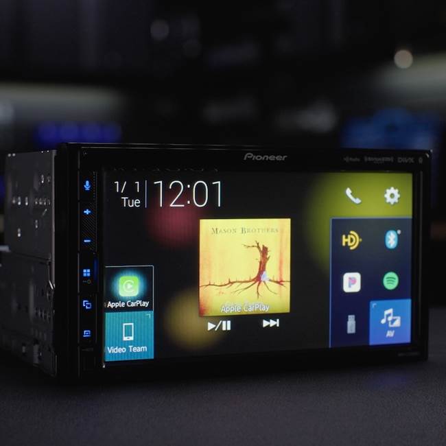 Pioneer DMH-C2550NEX Digital multimedia receiver at Crutchfield