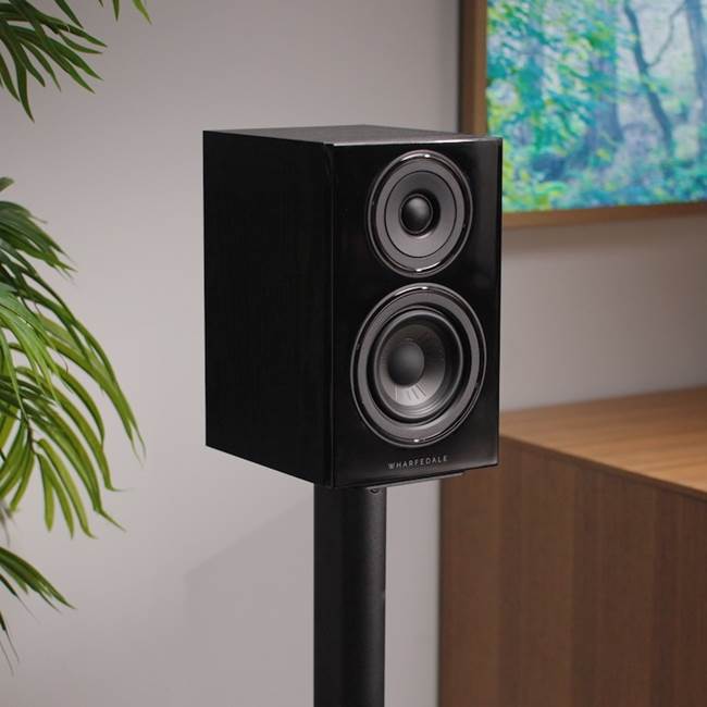 Wharfedale Diamond 12.0 (Black) Bookshelf speakers (Black) at