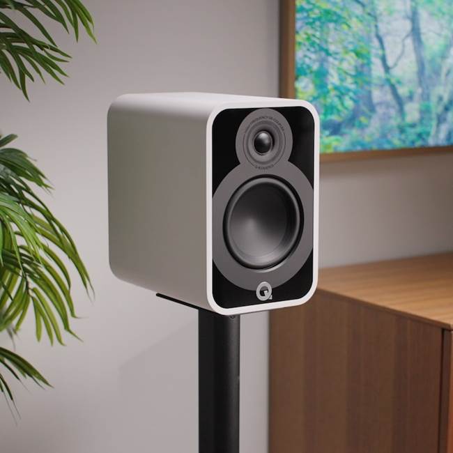 Q Acoustics 5020 (Satin White) Bookshelf speakers (Satin White) at