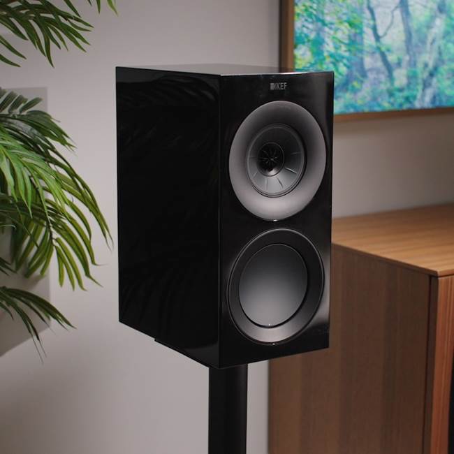 KEF R3 Meta (Black Gloss) Bookshelf speakers (Black Gloss) at