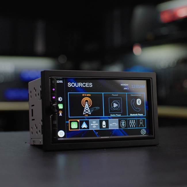 Jensen CAR714MW Digital multimedia receiver at Crutchfield