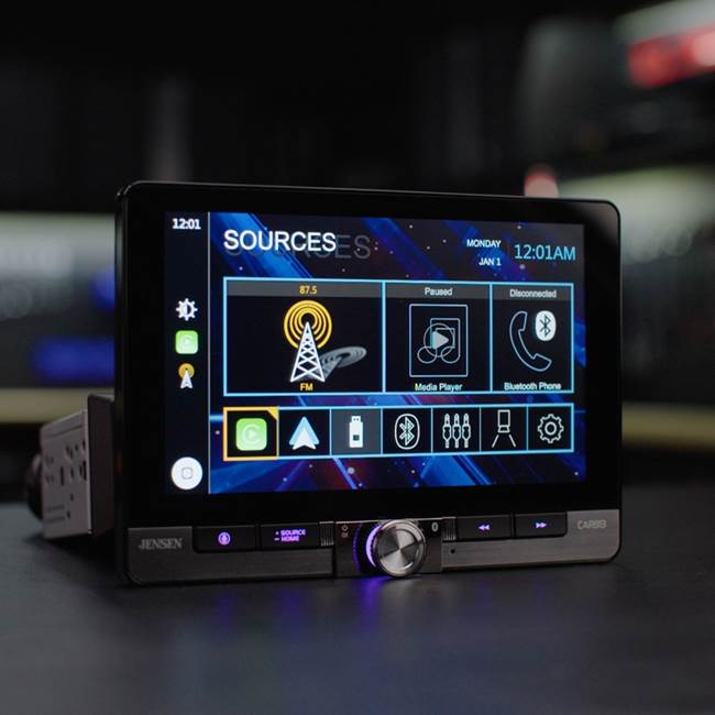 Jensen CAR813 Digital multimedia receiver at Crutchfield