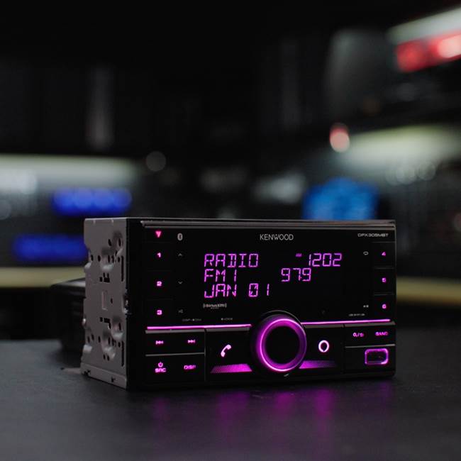 Kenwood DPX305MBT Digital media receiver at Crutchfield