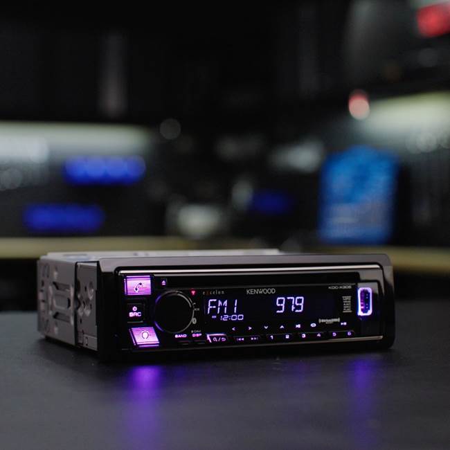 Kenwood Excelon KDC-X305 CD receiver at Crutchfield