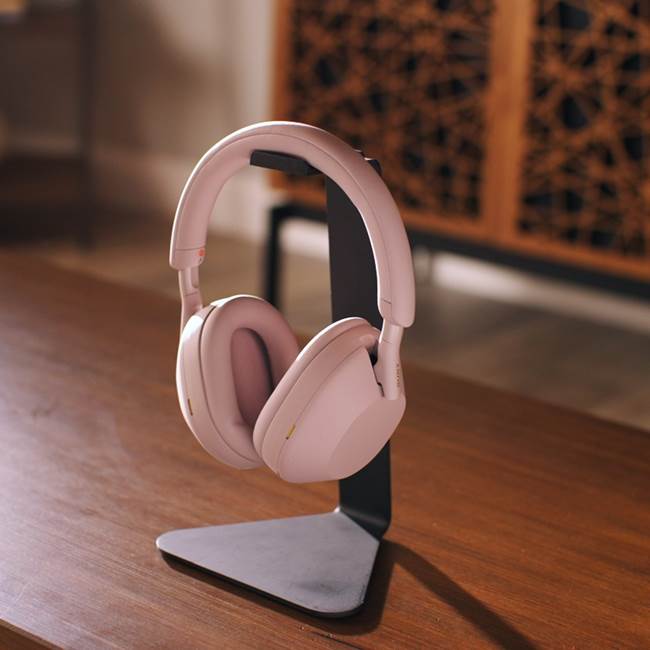 Sony WH-1000XM5 (Smoky Pink) Over-ear Bluetooth® wireless noise