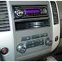 Metra 99-7428B Dash Kit Gray version installed with single-DIN radio (not included)