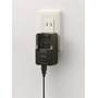Sony BC-TRX Retractable plug accesses wall socket for charging via cable